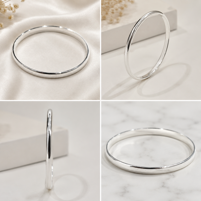 Men's 925 Sterling Silver Kada