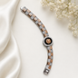 Luxury Two-Tone Lion Head Bracelet