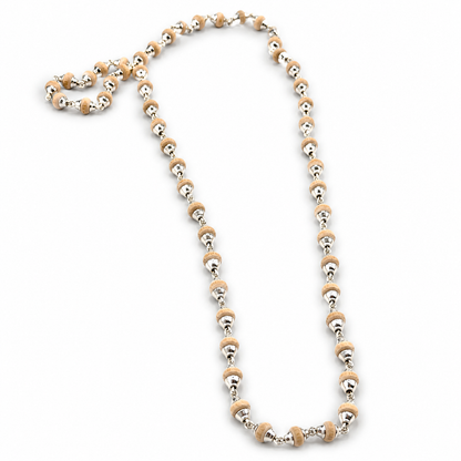 925 Sterling Silver Natural Tulshi Mala